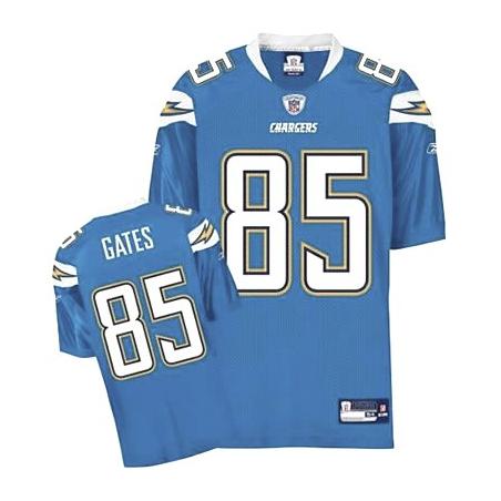 Antonio Gates San Diego Football Jersey - San Diego #85 Football Jersey(Powder Blue)