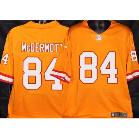 Buccaneers #84 Sean McDermott Orange Football Jersey Stitched