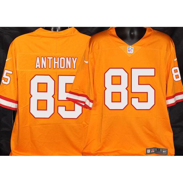 Buccaneers #85 Reidel Anthony Orange Football Jersey Stitched