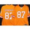 Buccaneers #87 Rob Gronkowski Orange Football Jersey Stitched