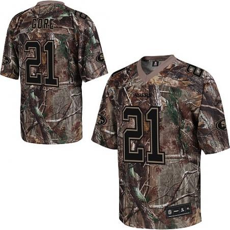 Frank Gore SF Football Jersey - SF #21 Football Jersey(Camo)