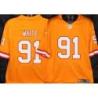 Buccaneers #91 Robb White Orange Football Jersey Stitched