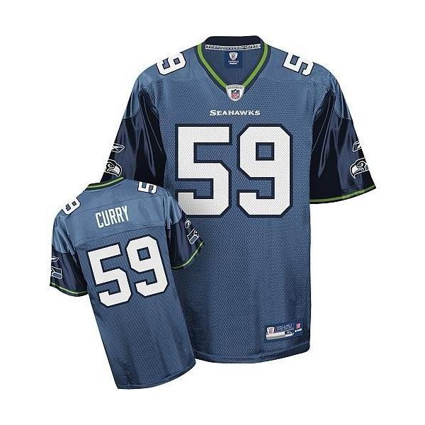 Aaron Curry Seattle Football Jersey - Seattle #59 Football Jersey(Blue)