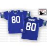 Steve Largent Seattle Football Jersey - Seattle #80 Football Jersey(Blue Throwback)