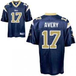 Donnie Avery Louis Football Jersey - St Louis  #17 Football Jersey(Blue)