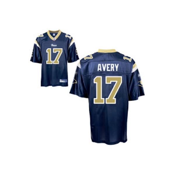 Donnie Avery Louis Football Jersey - St Louis  #17 Football Jersey(Blue)