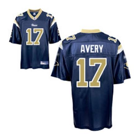 Donnie Avery Louis Football Jersey - St Louis  #17 Football Jersey(Blue)