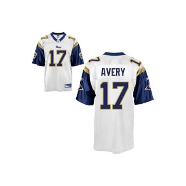 Donnie Avery Louis Football Jersey - St Louis  #17 Football Jersey(White)