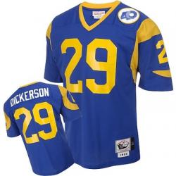 Eric Dickerson Louis Football Jersey - St Louis  #29 Football Jersey(Blue Throwback)