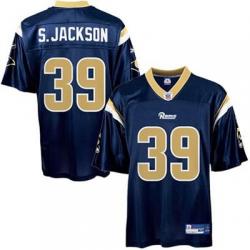 Steven Jackson Louis Football Jersey - St Louis  #39 Football Jersey(Blue)