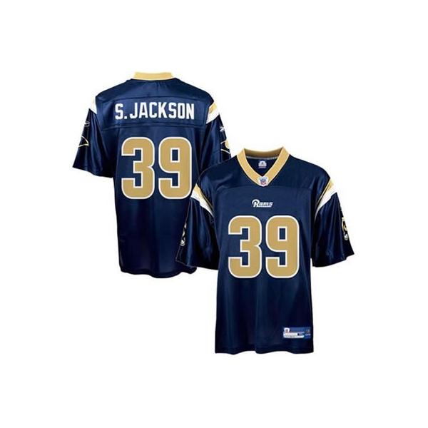 Steven Jackson Louis Football Jersey - St Louis  #39 Football Jersey(Blue)