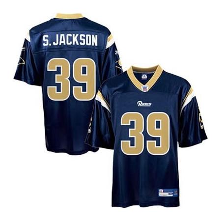 Steven Jackson Louis Football Jersey - St Louis  #39 Football Jersey(Blue)