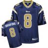 Sam Bradford Louis Football Jersey - St Louis  #8 Football Jersey(Blue)