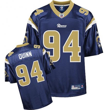 Robert Quinn Louis Football Jersey - St Louis  #94 Football Jersey(Blue)