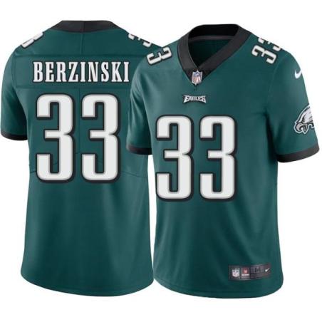 Philadelphia Eagles #33 Will Berzinski Stitched Orange Football Jersey