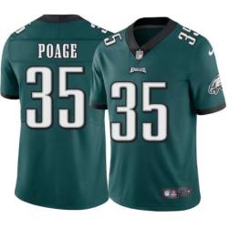 Philadelphia Eagles #35 Ray Poage Stitched Orange Football Jersey