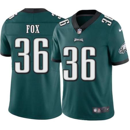 Philadelphia Eagles #36 Terry Fox Stitched Orange Football Jersey