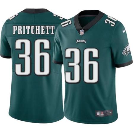 Philadelphia Eagles #36 Stanley Pritchett Stitched Orange Football Jersey