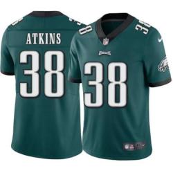 Philadelphia Eagles #38 Steve Atkins Stitched Orange Football Jersey