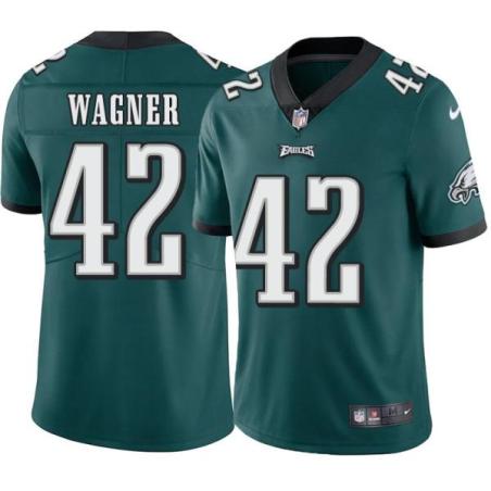 Philadelphia Eagles #42 Steve Wagner Stitched Orange Football Jersey