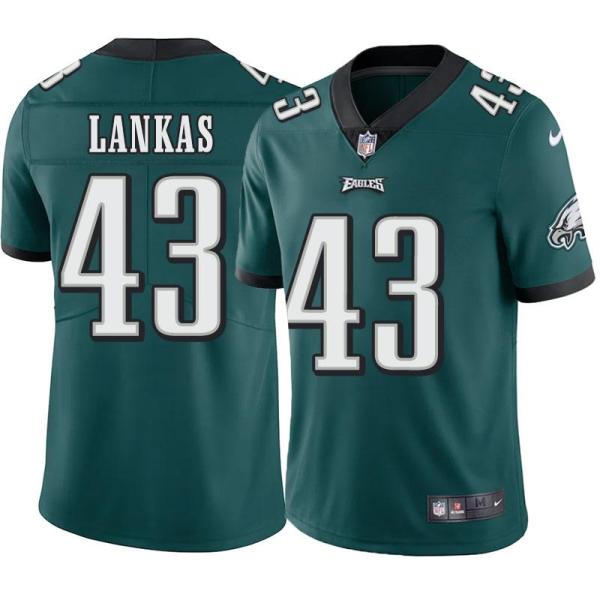 Philadelphia Eagles #43 Jim Lankas Stitched Orange Football Jersey