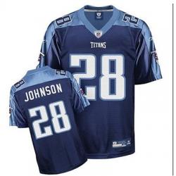 Chris Johnson Tennessee Football Jersey - Tennessee #28 Football Jersey(Navy)