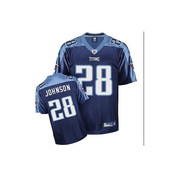 Chris Johnson Tennessee Football Jersey - Tennessee #28 Football Jersey(Navy)