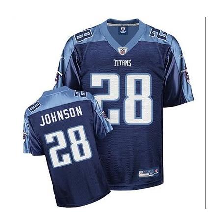 Chris Johnson Tennessee Football Jersey - Tennessee #28 Football Jersey(Navy)