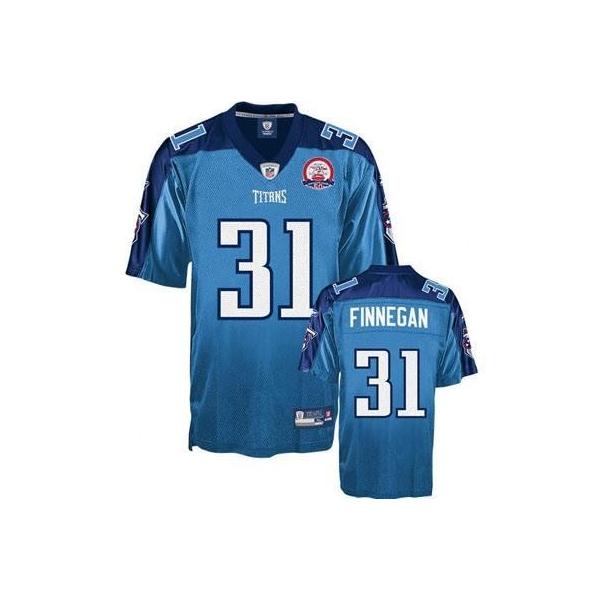 Cortland Finnegan Tennessee Football Jersey - Tennessee #31 Football Jersey(Light Blue 50th)