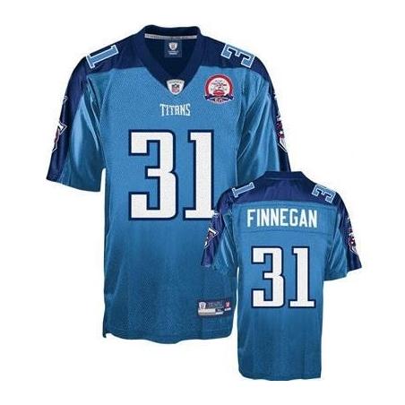 Cortland Finnegan Tennessee Football Jersey - Tennessee #31 Football Jersey(Light Blue 50th)