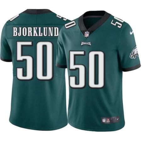 Philadelphia Eagles #50 Bob Bjorklund Stitched Orange Football Jersey