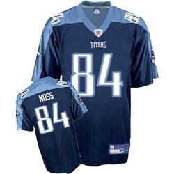 Randy Moss Tennessee Football Jersey - Tennessee #84 Football Jersey(Navy)