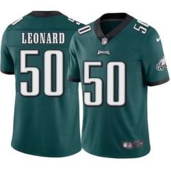 Philadelphia Eagles #50 Shaquille Leonard Stitched Orange Football Jersey