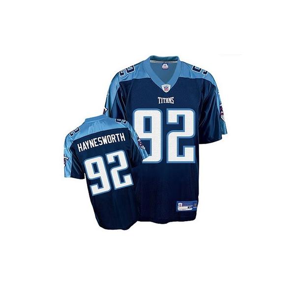 Albert Haynesworth Tennessee Football Jersey - Tennessee #92 Football Jersey(Navy)