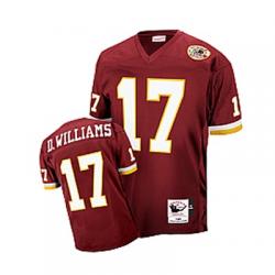 Doug Williams Washington Football Jersey - Washington #17 Football Jersey(Red Throwback)