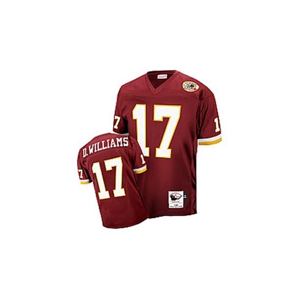 Doug Williams Washington Football Jersey - Washington #17 Football Jersey(Red Throwback)