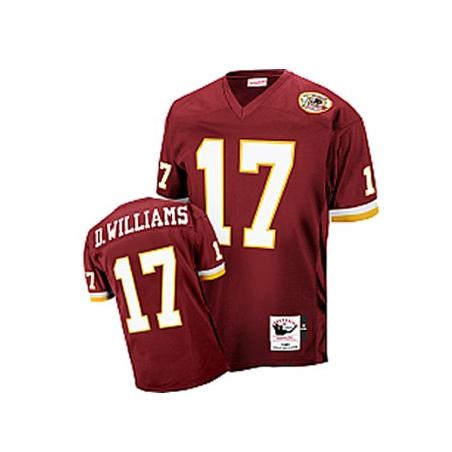 Doug Williams Washington Football Jersey - Washington #17 Football Jersey(Red Throwback)