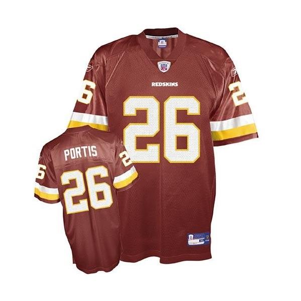 Clinton Portis Washington Football Jersey - Washington #26 Football Jersey(Red)