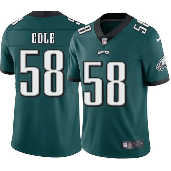 Philadelphia Eagles #58 Trent Cole Stitched Orange Football Jersey