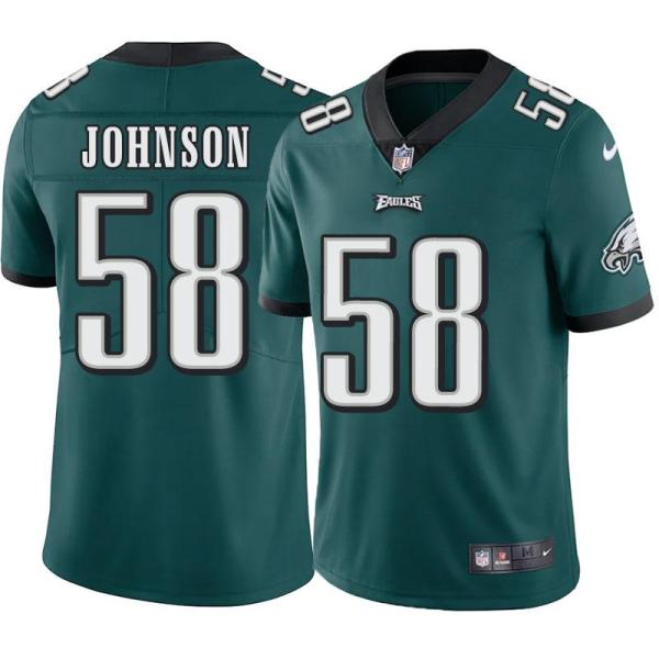 Philadelphia Eagles #58 Kyron Johnson Stitched Orange Football Jersey