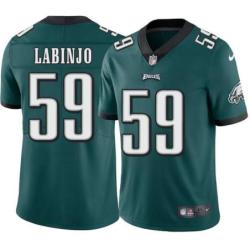 Philadelphia Eagles #59 Mike Labinjo Stitched Orange Football Jersey