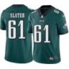 Philadelphia Eagles #61 Mark Slater Stitched Orange Football Jersey