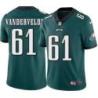 Philadelphia Eagles #61 Julian Vandervelde Stitched Orange Football Jersey