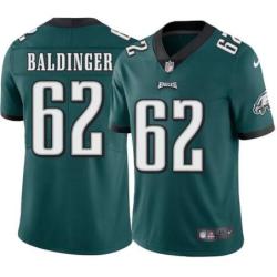 Philadelphia Eagles #62 Brian Baldinger Stitched Orange Football Jersey