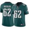 Philadelphia Eagles #62 Ian Beckles Stitched Orange Football Jersey