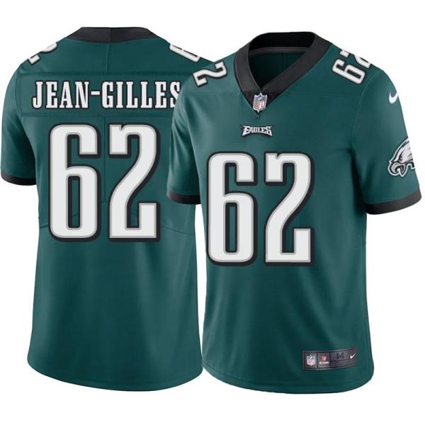 Philadelphia Eagles #62 Max Jean-Gilles Stitched Orange Football Jersey