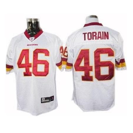 Ryan Torain Washington Football Jersey - Washington #46 Football Jersey(White)