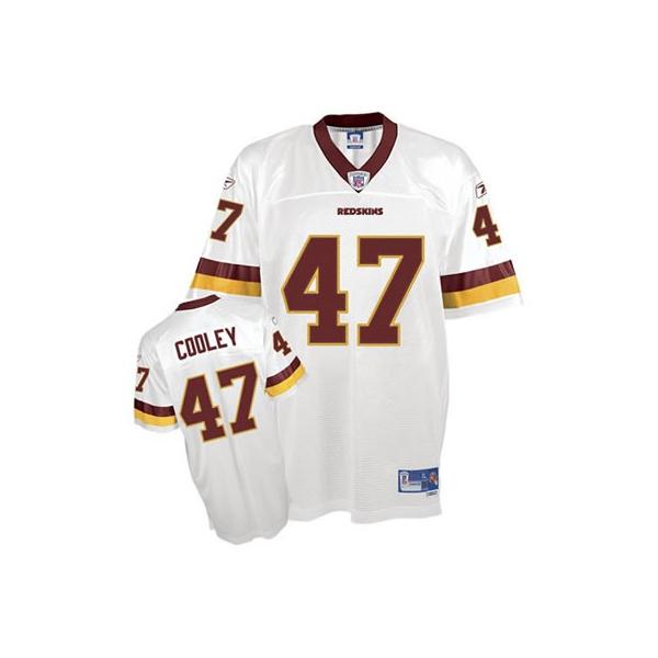 Chris Cooley Washington Football Jersey - Washington #47 Football Jersey(White)