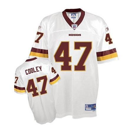 Chris Cooley Washington Football Jersey - Washington #47 Football Jersey(White)