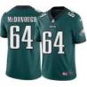 Philadelphia Eagles #64 Bob McDonough Stitched Orange Football Jersey